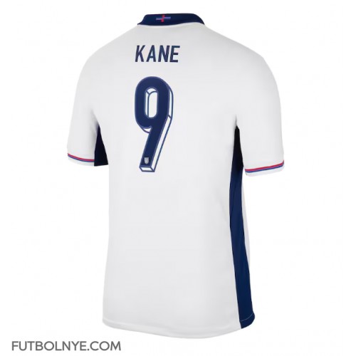 Camiseta Inglaterra Harry Kane #9 Primera Equipación Eurocopa 2024 manga corta